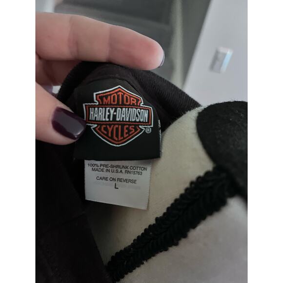 Harley Davidson Mens T-Shirt Live Life Wild L - Picture 4 of 5